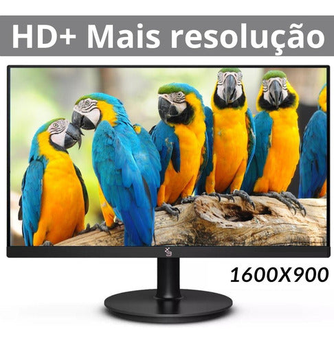 Monitor 20 3green M200whd Led 75hz Hd Hdmi Vesa Cor Preto 11