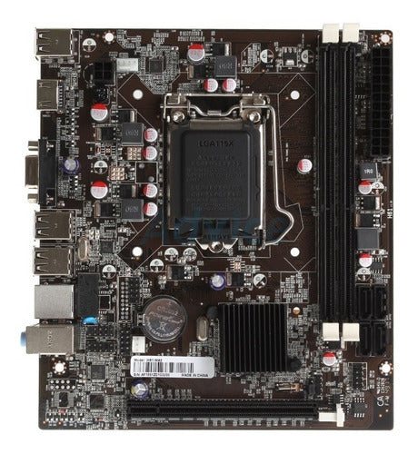 Placa Mãe Afox Ih61-ma5 Micro Atx Ddr3/vga/hdmi Lga 1155 H61