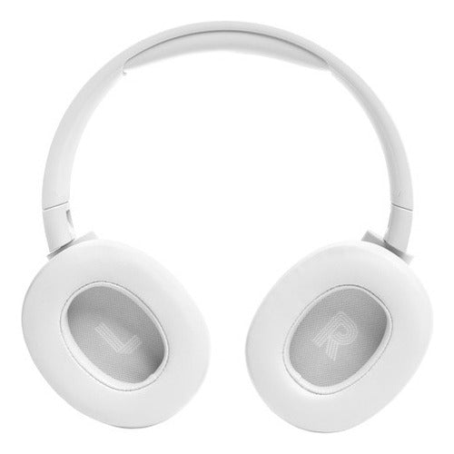 Fone De Ouvido Bluetooth Jbl Tune 720bt Branco Dobrável