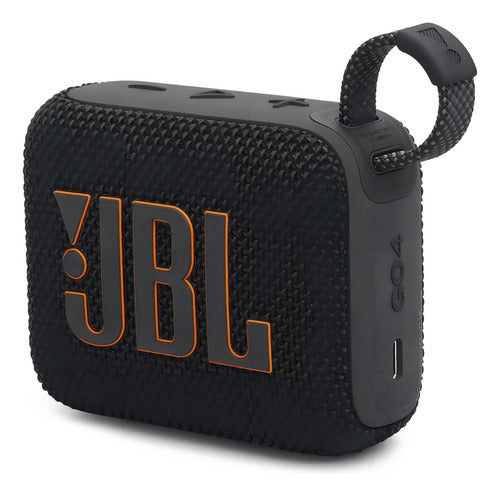 Caixa De Som Go 4 Black Jbl À Prova D'água Jblgo4blk Cor Preto 110v/220v