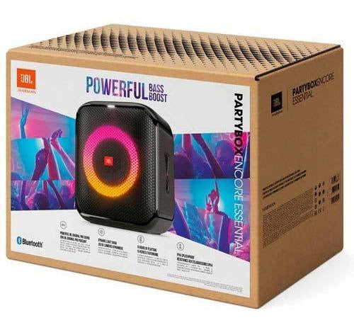 Caixa De Som Bluetooth Partybox Encore Essential 100w Jbl Cor Preto 110v/220v