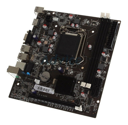 Placa Mãe Afox Ih61-ma5 Micro Atx Ddr3/vga/hdmi Lga 1155 H61