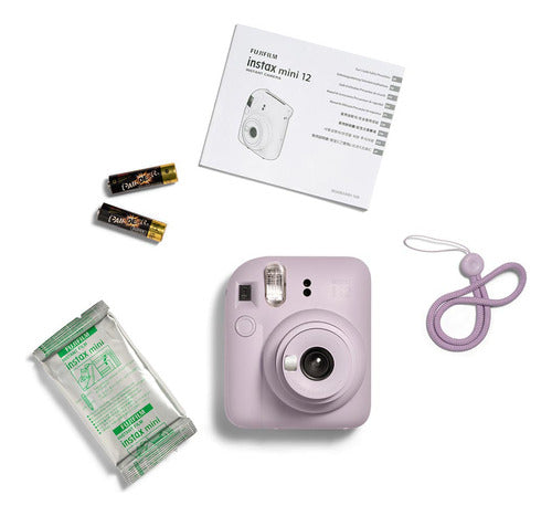 Câmera Instantânea Fujifilm Instax Mini 12 - Lilás Candy Cor Violeta