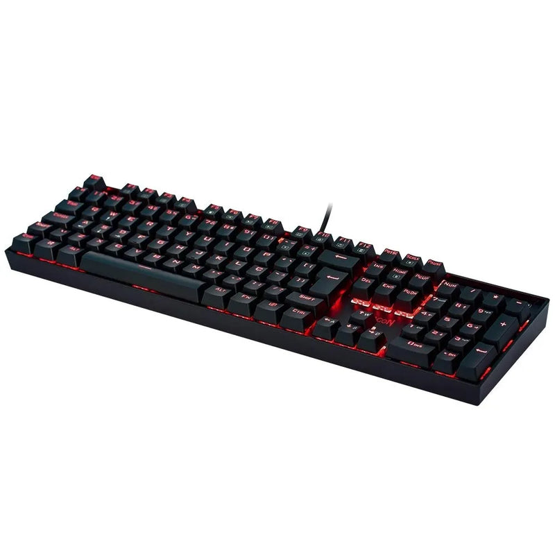 Redragon TECLADO MECANICO MITRA SWITCH MARROM, Preto