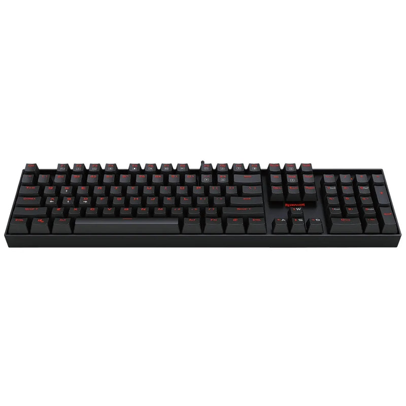 Redragon TECLADO MECANICO MITRA SWITCH MARROM, Preto