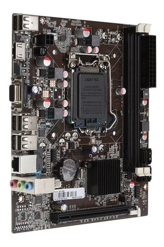 Placa Mãe Afox Ih61-ma5 Micro Atx Ddr3/vga/hdmi Lga 1155 H61