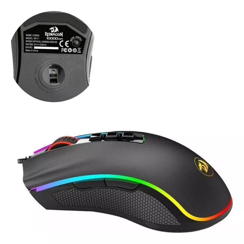 Mouse Redragon Cobra Chroma M711 Preto