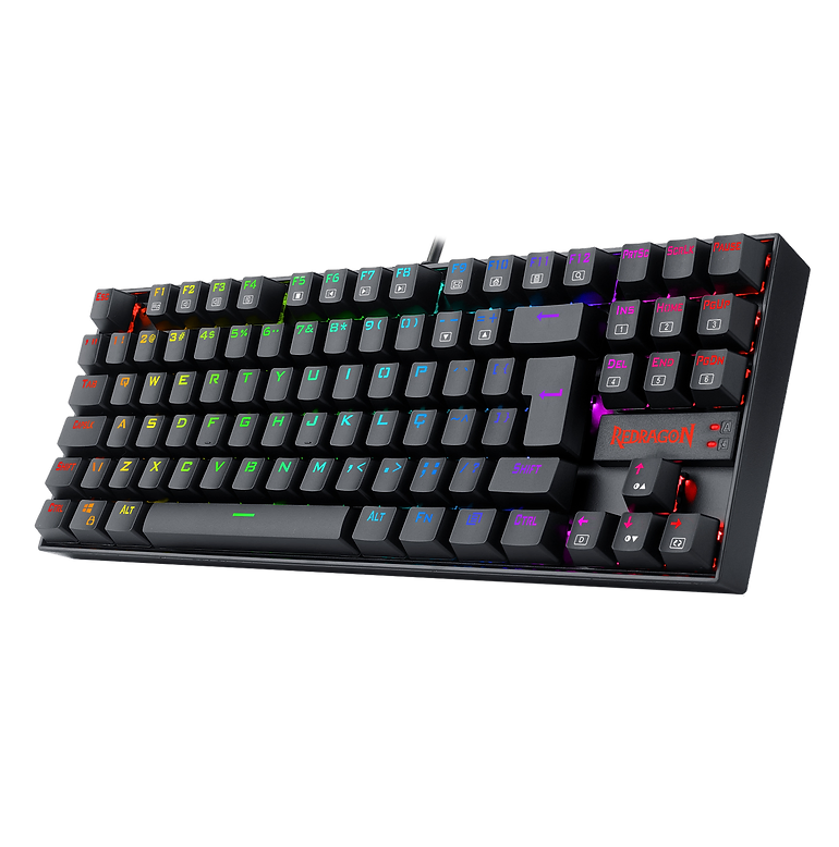 Teclado Gamer Kumara Pro Redragon RGB Switch Preto