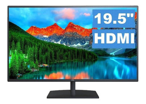 Monitor 19.5  Led Hd Widescreen Hdmi Hq 19.5hq-led Vesa Cor