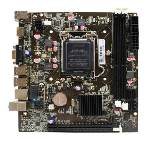 Placa Mãe Afox Ih61-ma5 Micro Atx Ddr3/vga/hdmi Lga 1155 H61