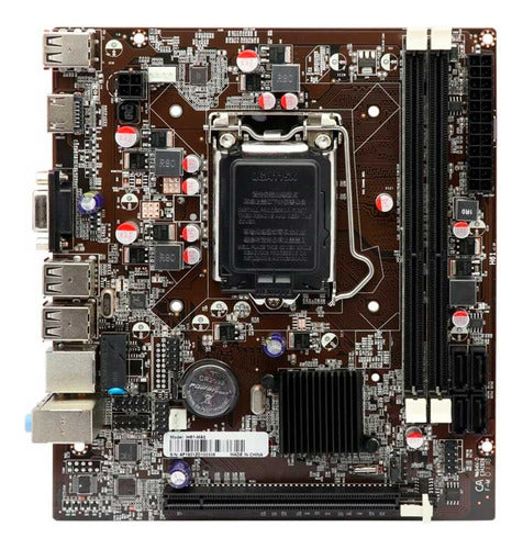 Placa Mãe Afox Ih61-ma5 Micro Atx Ddr3/vga/hdmi Lga 1155 H61